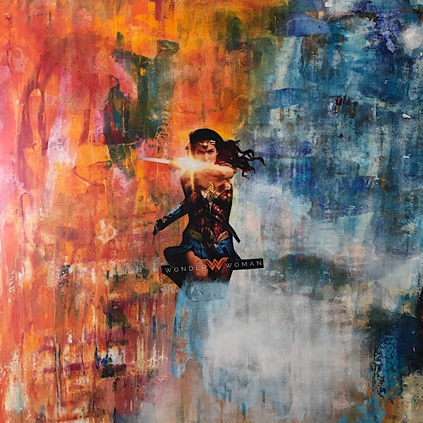 Acrylbild Wonderwoman